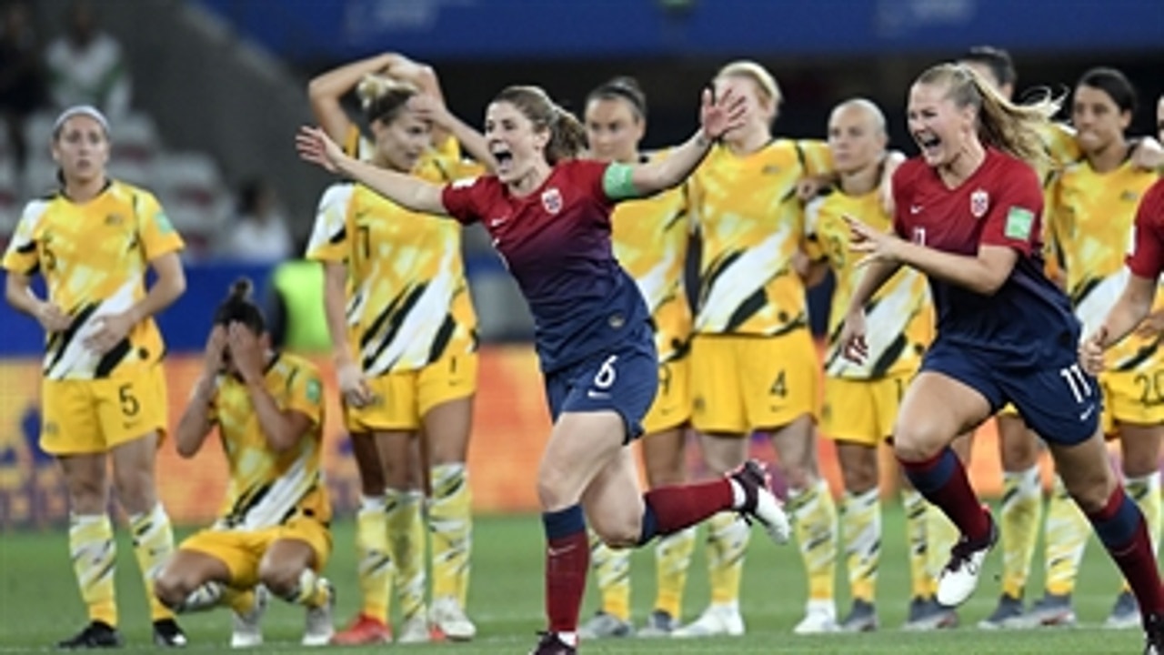Watch the penalty shootout between Norway and Australia ' 2019 FIFA Women's World Cup™ Highlights