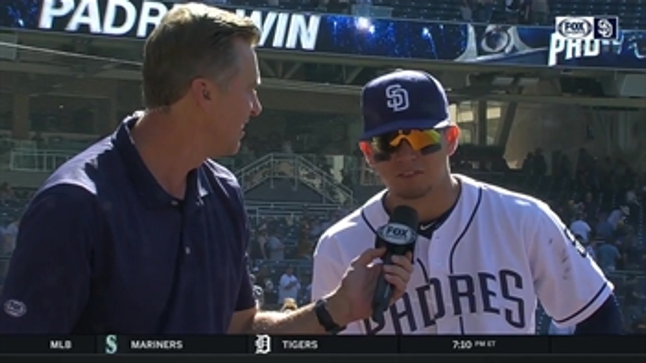 Luis Urias drove in 3 runs in the Padres win over Rays
