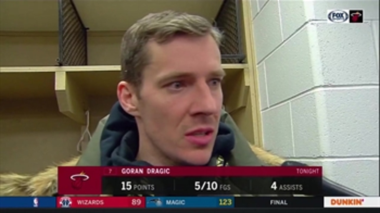 Goran Dragic on how so many players got involved in offensive attack in win over Pacers