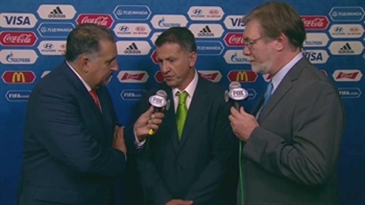 Mexico coach Osorio reacts to the draw ' 2017 FIFA Confederations Cup Draw