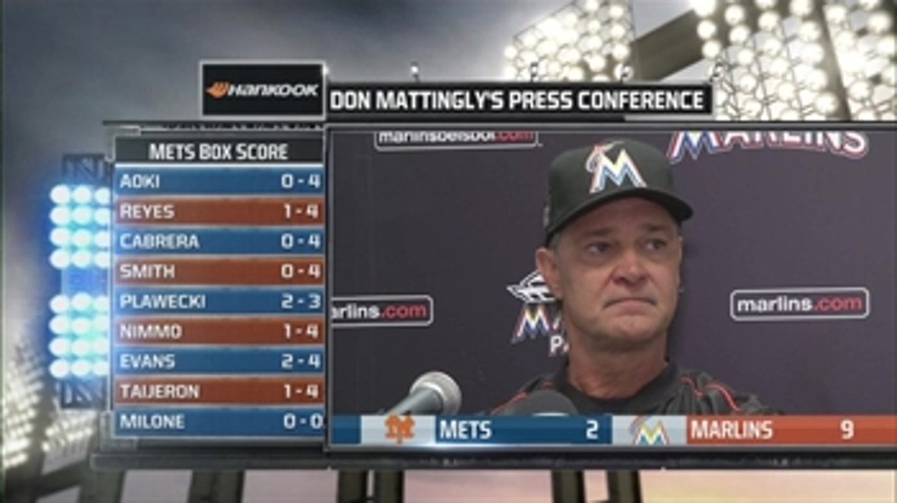 Don Mattingly on Urena: He's capable of doing that against anybody