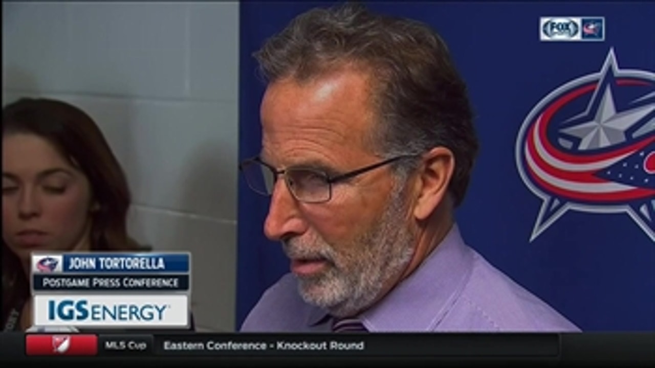 Torts would like to see a more consistent offense