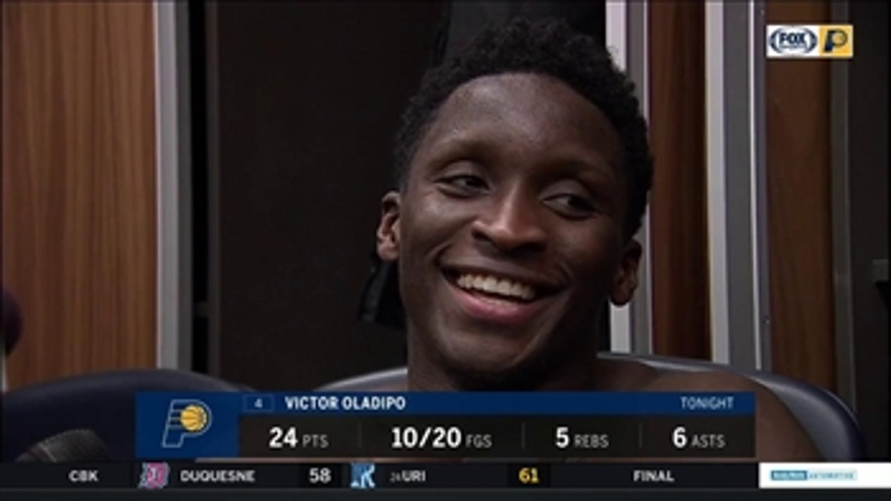 Victor Oladipo on Pacers' penchant for comeback wins: 'It's like clockwork'