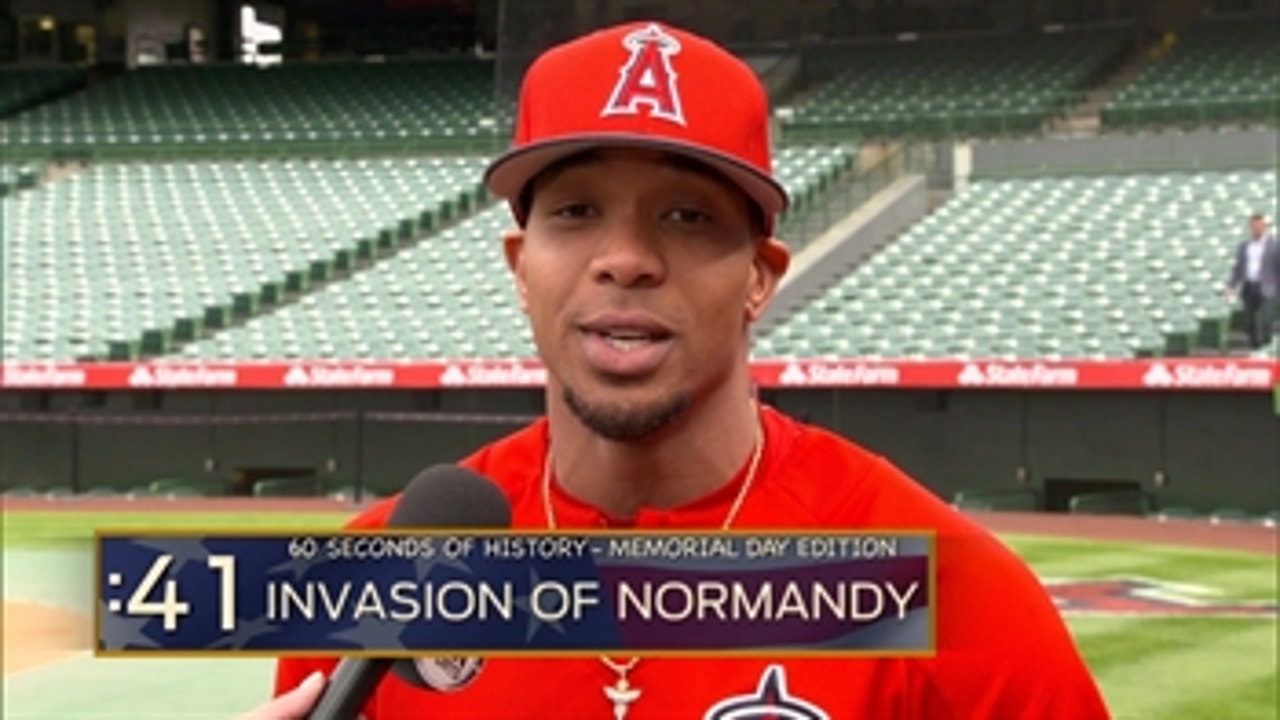 Angels Weekly: 60 Seconds of History with Ben Revere: Invasion of Normandy