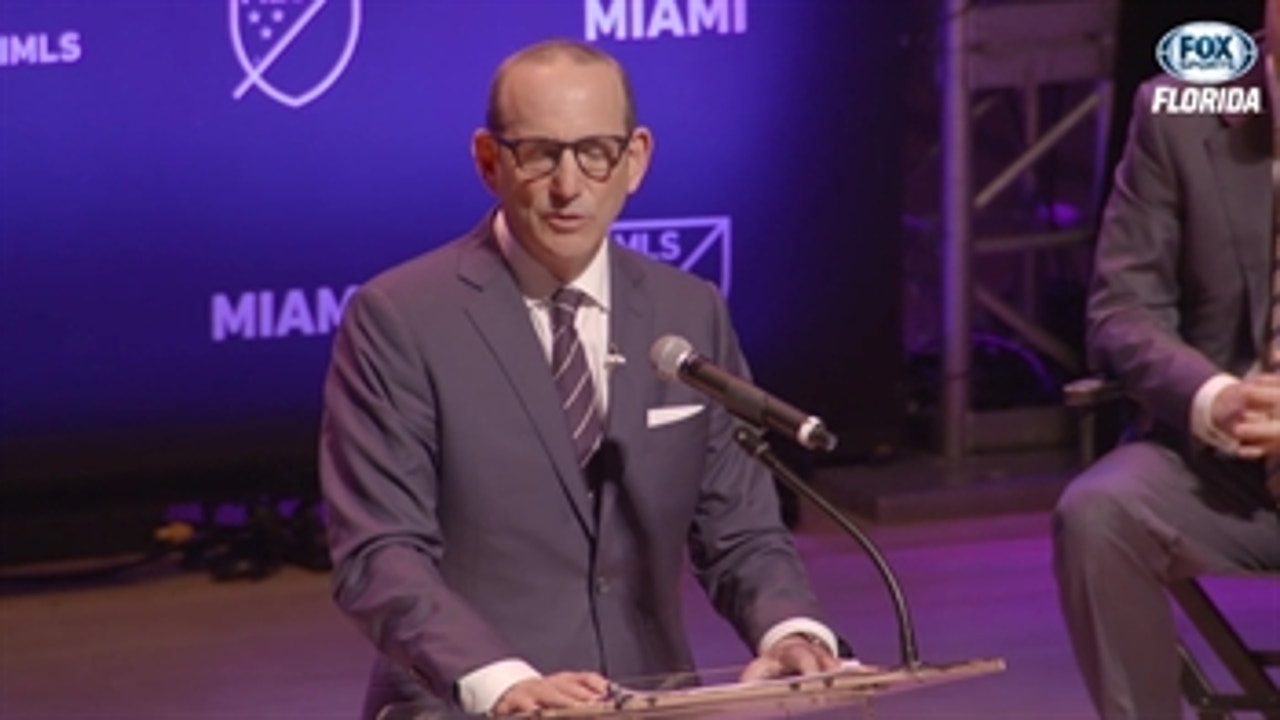 MLS commissioner Don Garber: 'Special things happen to those who persevere'