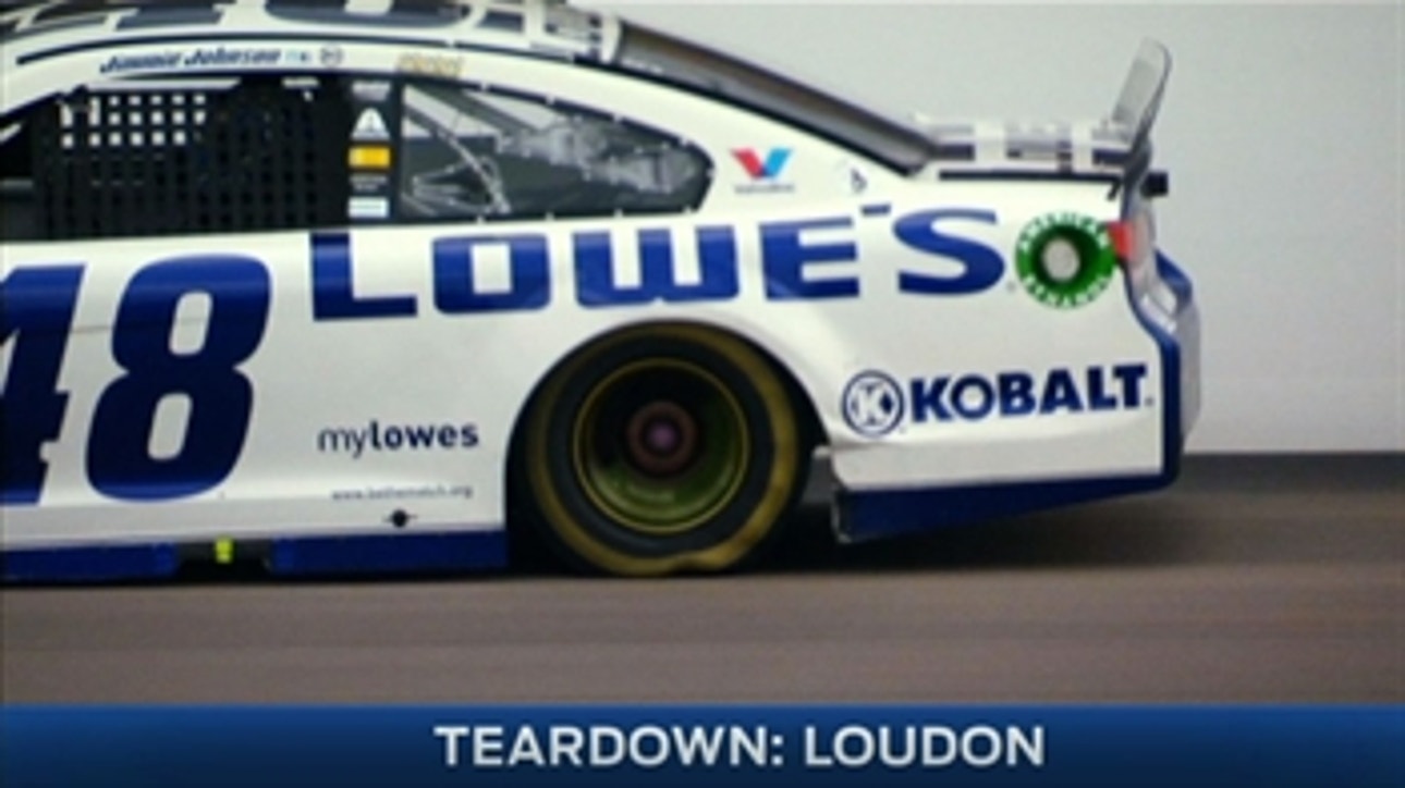 Teardown: Jimmie Johnson's Left-Rear Tire