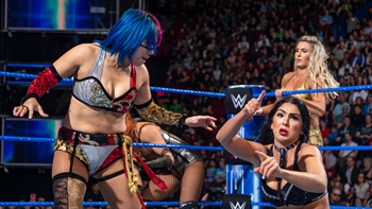 Charlotte Flair, Asuka & Becky Lynch vs Carmella & The IIconics: SmackDown, May 1, 2018 (Full Match)