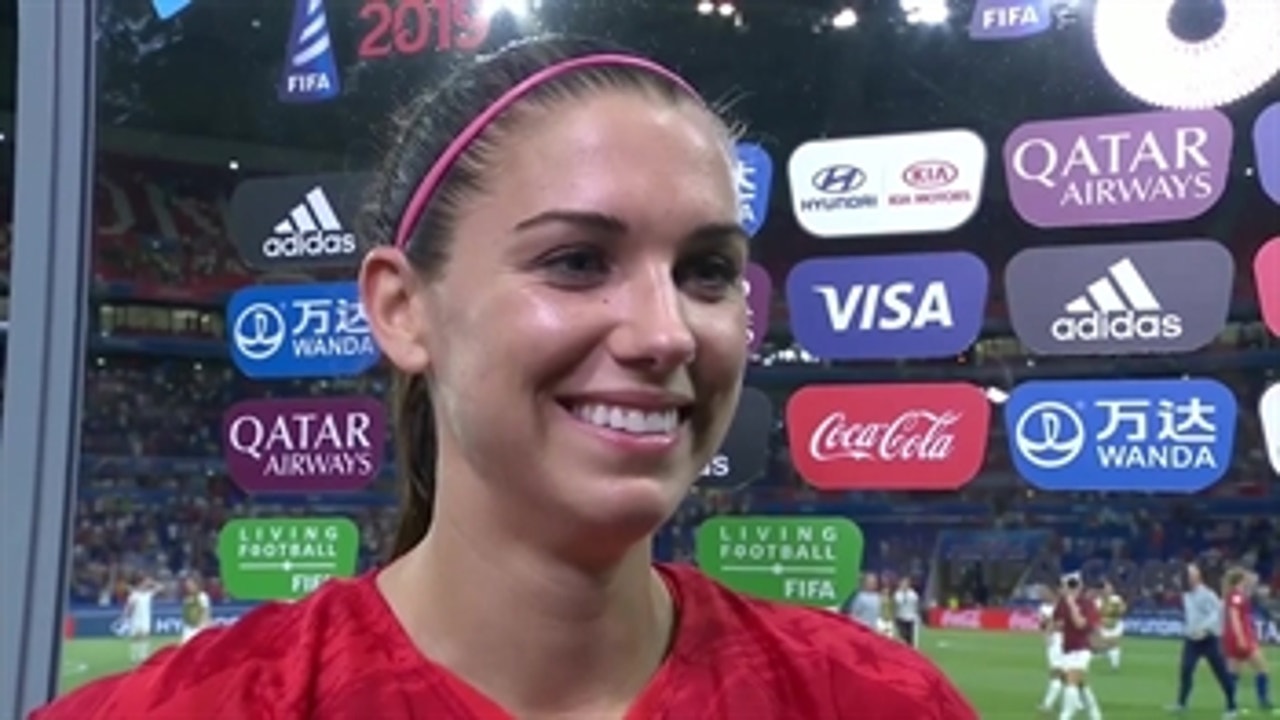 Alex Morgan:  'The U.S. Women's National Team's win over England was the best birthday ever'