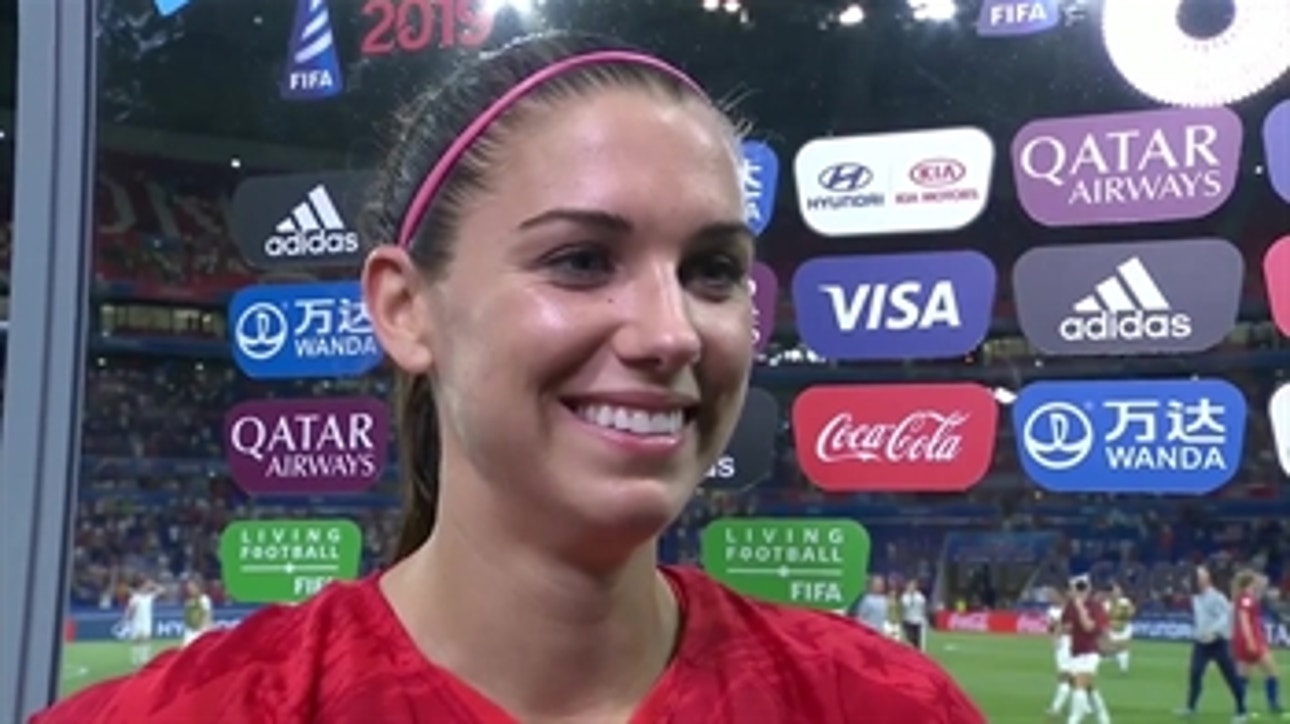 Alex Morgan:  'The U.S. Women's National Team's win over England was the best birthday ever'