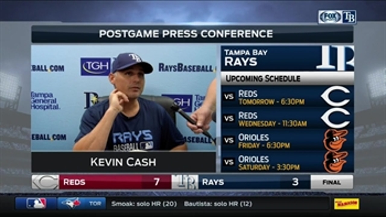 Kevin Cash: Offensively, we couldn't get much going