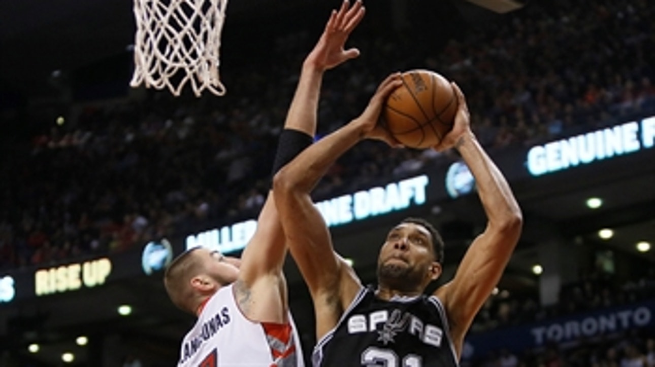 Spurs fall short against Raptors