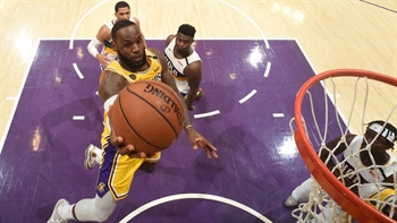 Nick Wright: LeBron's dominating offensive game led to Lakers' victory over Zion & Pelicans