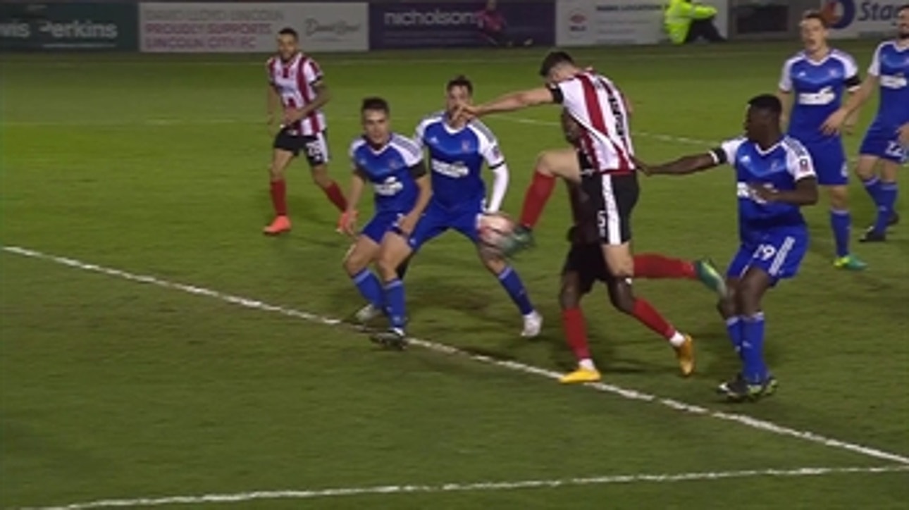 Lincoln City vs. Ipswich Town ' 2016-17 FA Cup Highlights