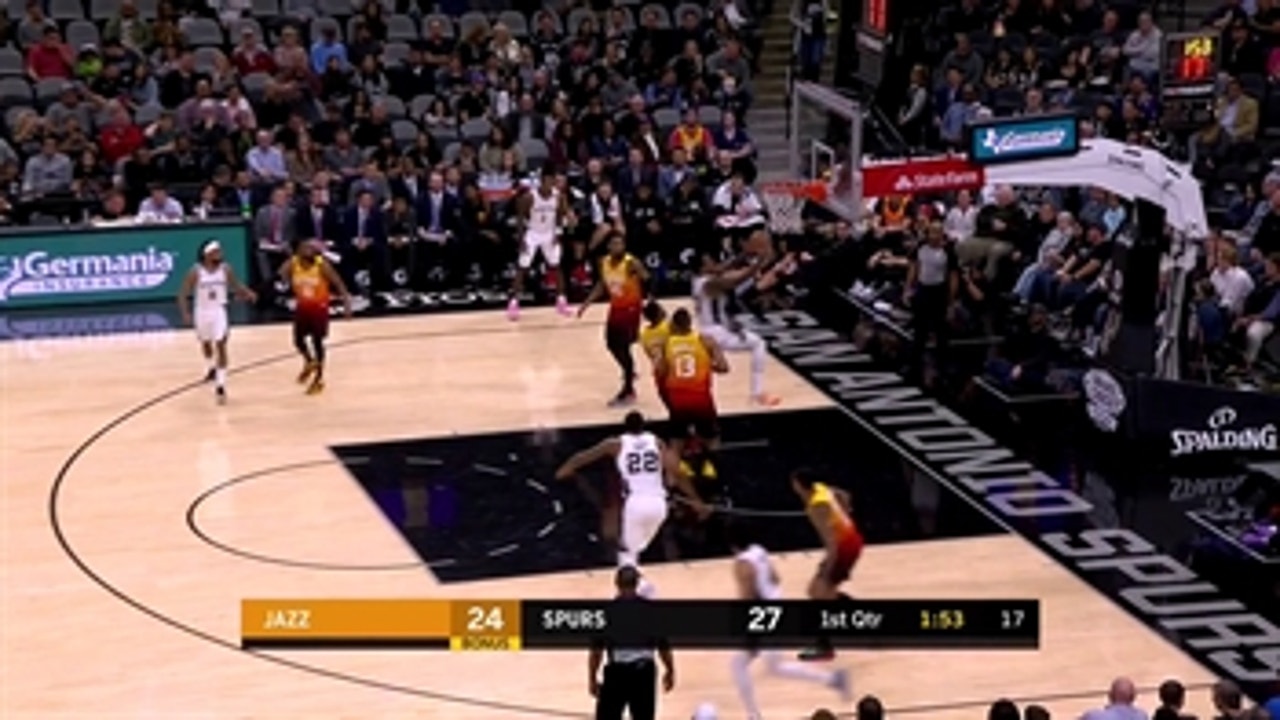 WATCH: DeMar DeRozan has 38 to help Spurs over Jazz