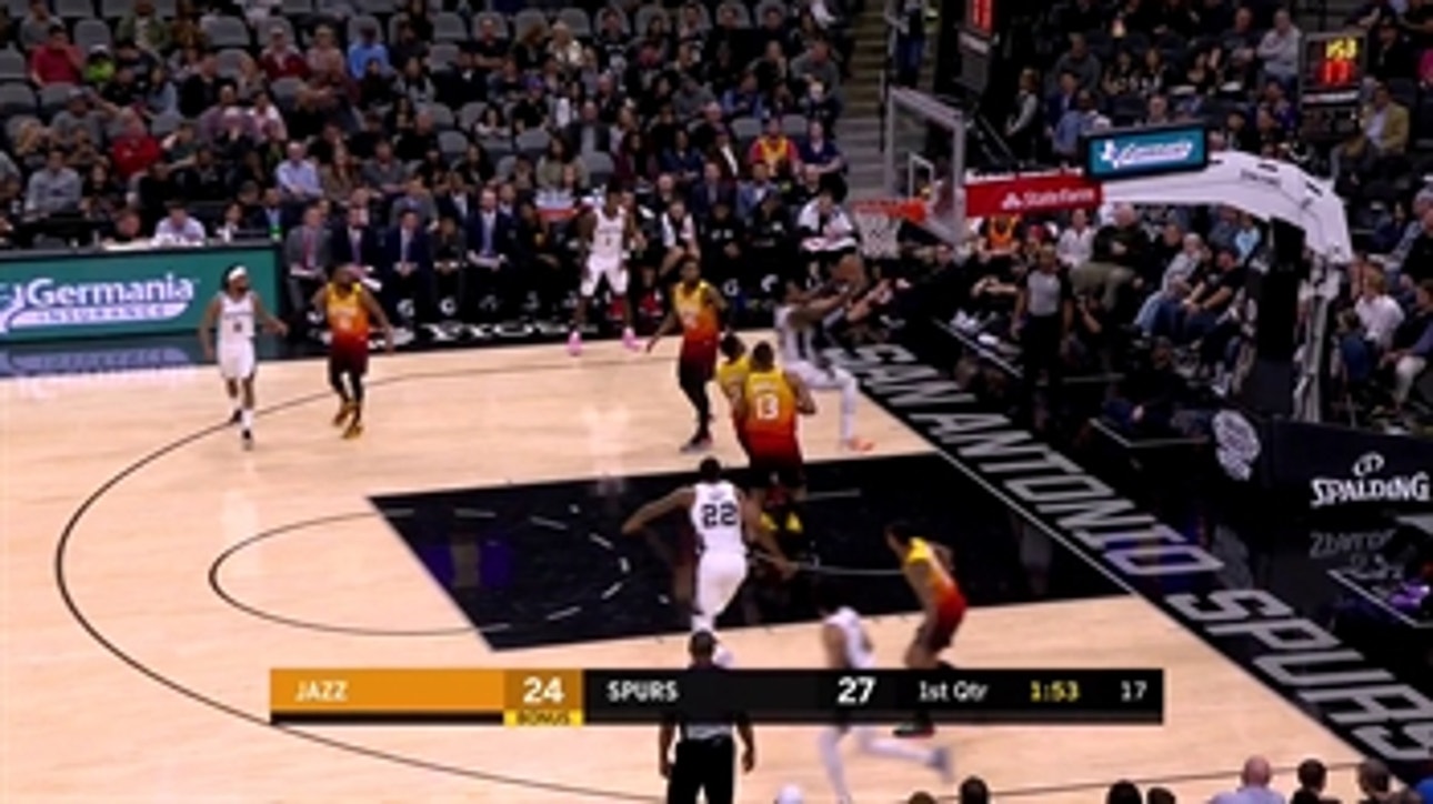 WATCH: DeMar DeRozan has 38 to help Spurs over Jazz