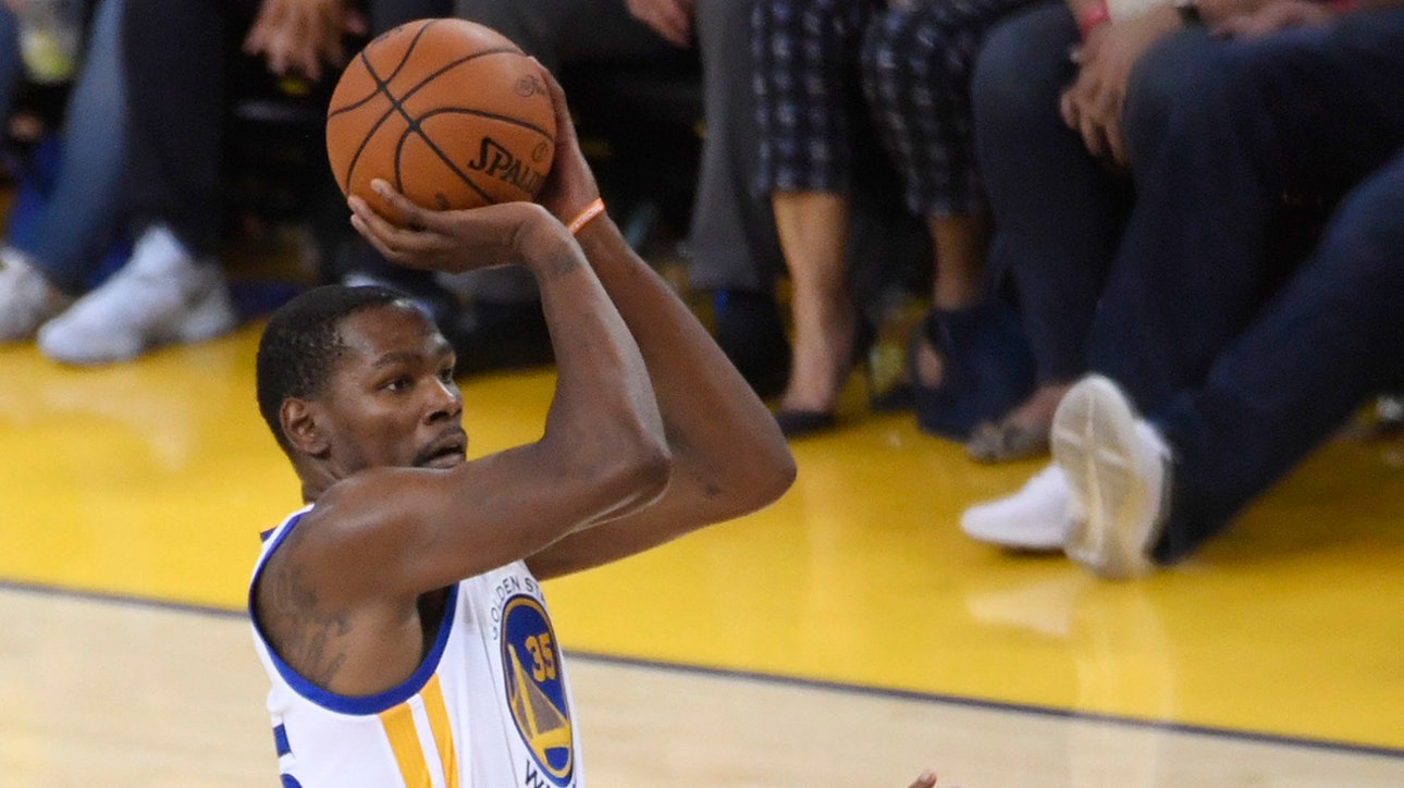 Skip Bayless on Kevin Durant calling out his haters with new shoes: 'This is who he is' | UNDISPUTED