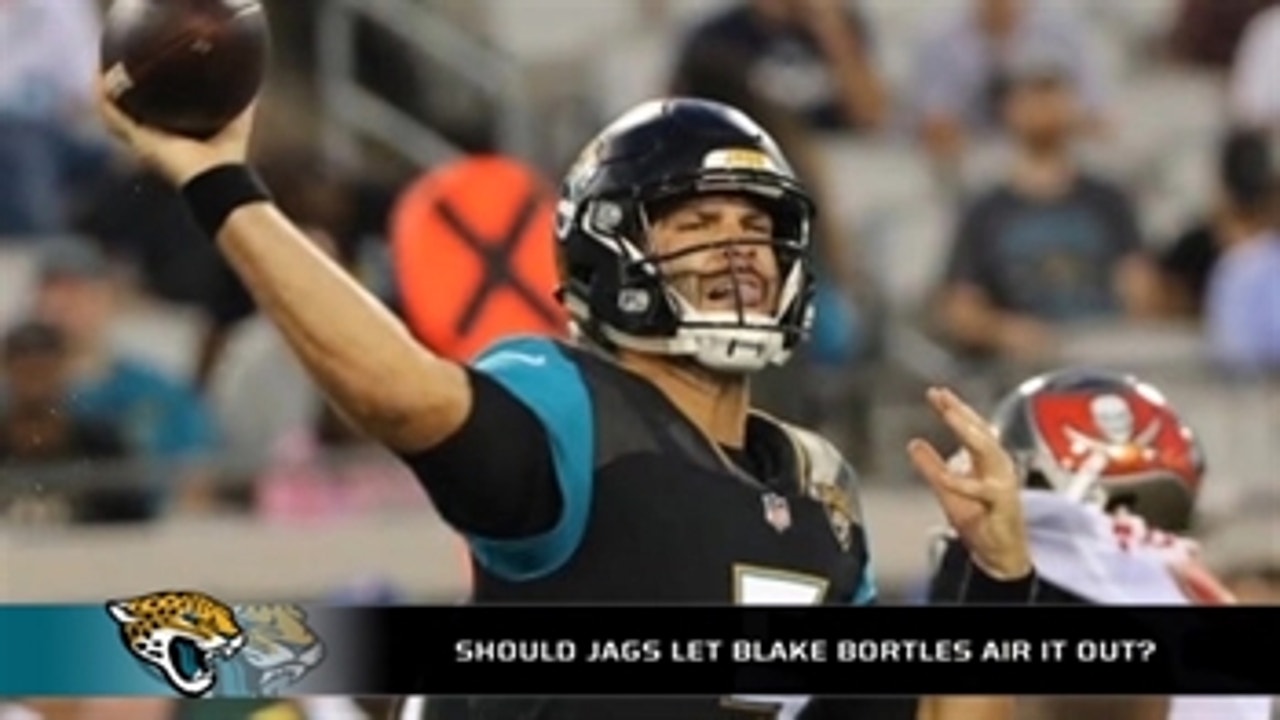 How is Blake Bortles going to play against the Steelers?
