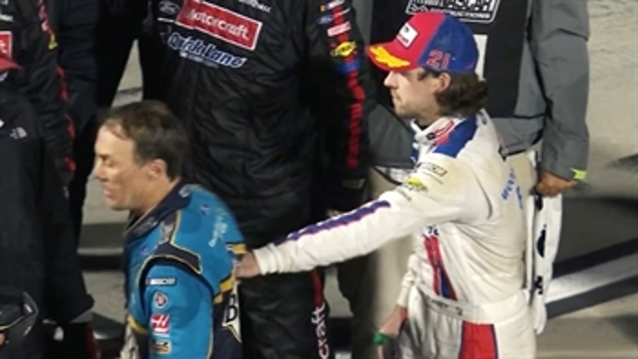 Ryan Blaney says the last time someone was genuinely mad at him was Kevin Harvick at Martinsville