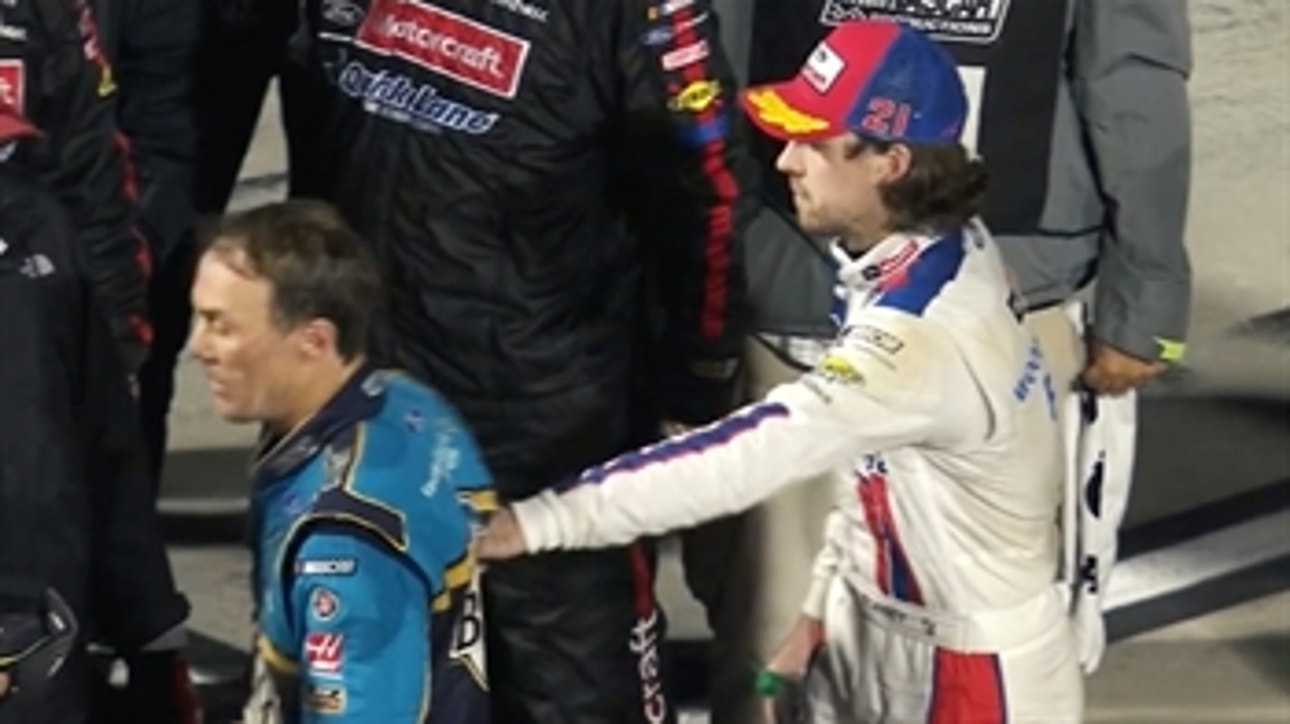 Ryan Blaney says the last time someone was genuinely mad at him was Kevin Harvick at Martinsville