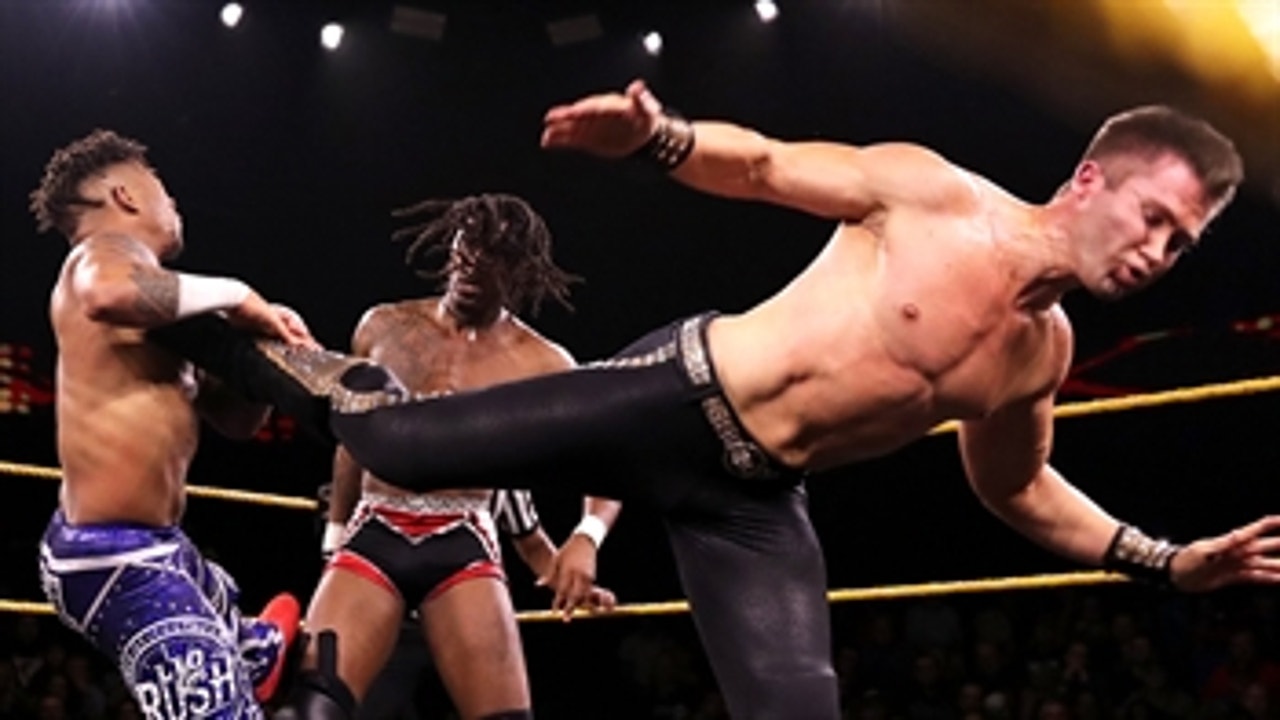 Lio Rush vs. Tyler Breeze vs. Isaiah "Swerve" Scott: WWE NXT, Jan. 15, 2020