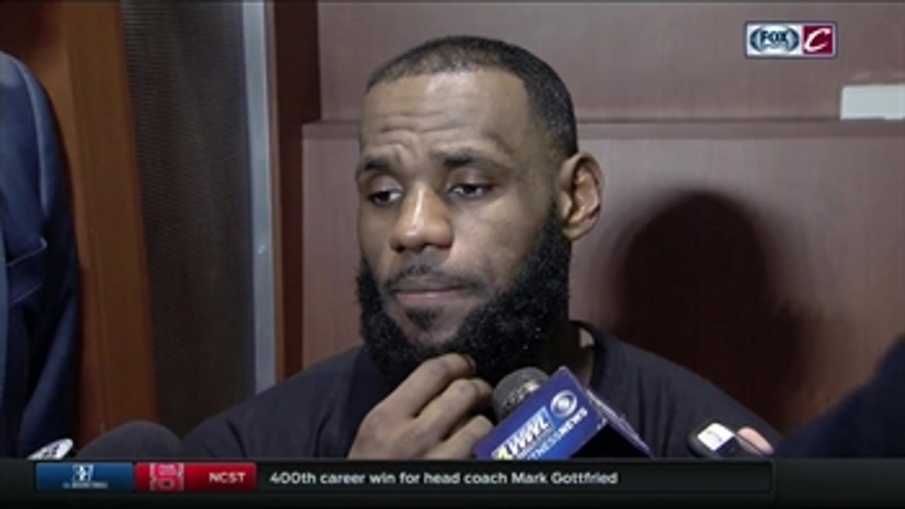 LeBron: 'We gotta figure it out' when asked about his minutes