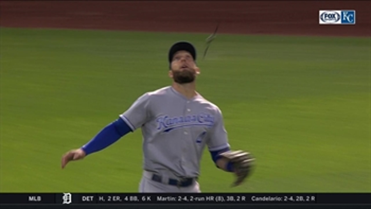 WATCH: Bird flies incredibly close to Gordo on fly ball to left