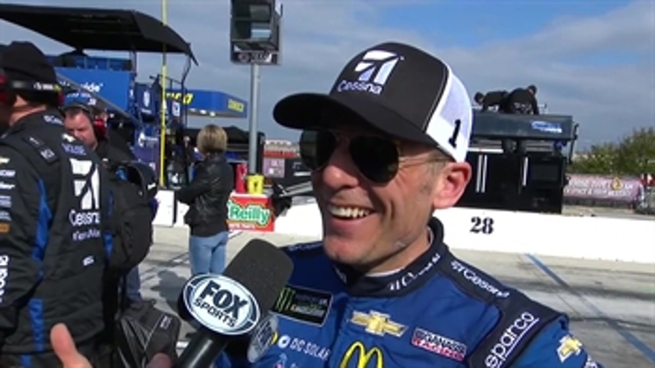 Jamie McMurray on third-place finish:  "Hopefully we can get on a roll here"