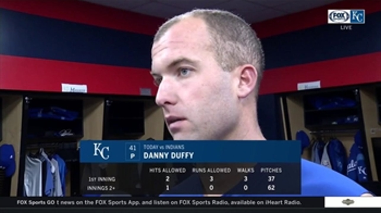 Danny Duffy: 'That first inning really hurt us' against Indians