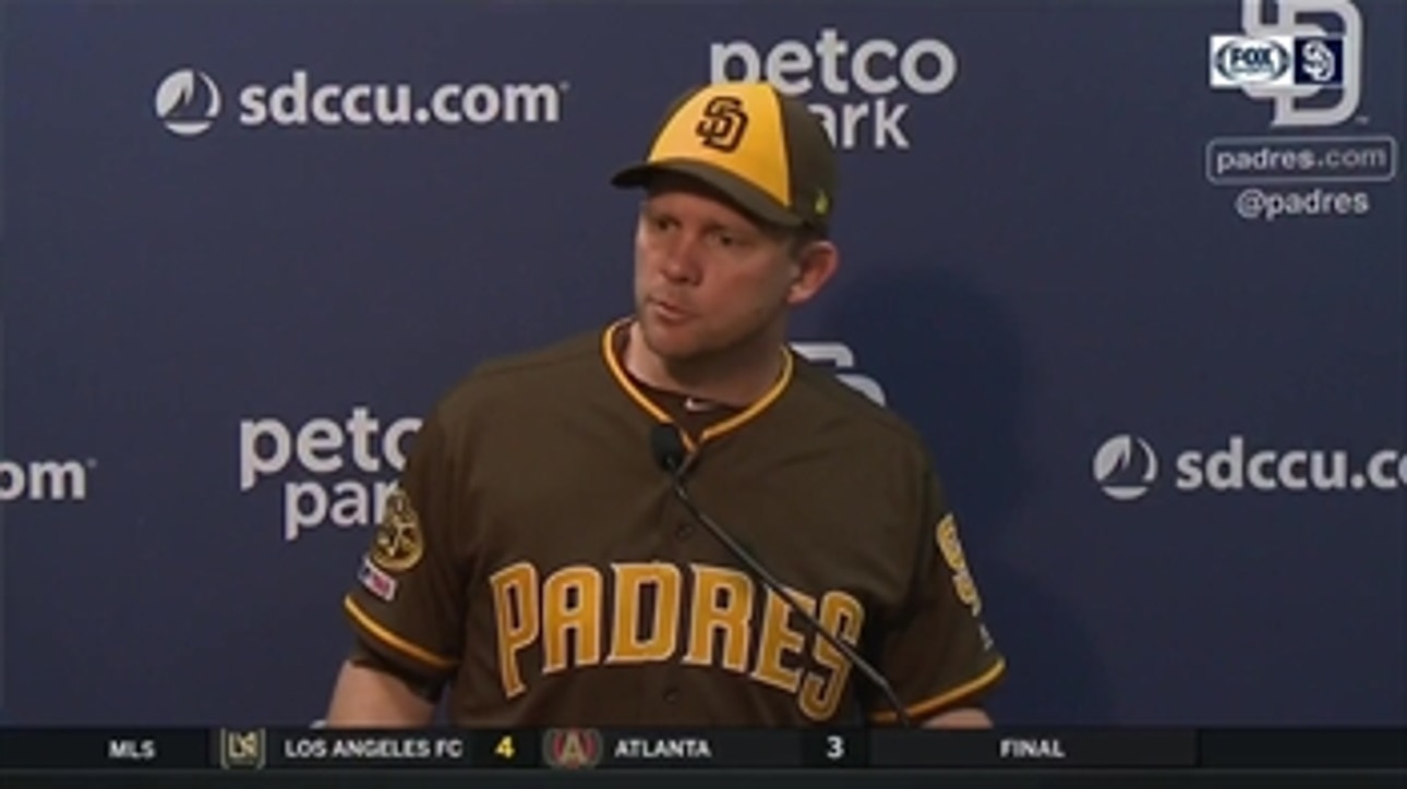 Andy Green after 2-1 loss to Giants