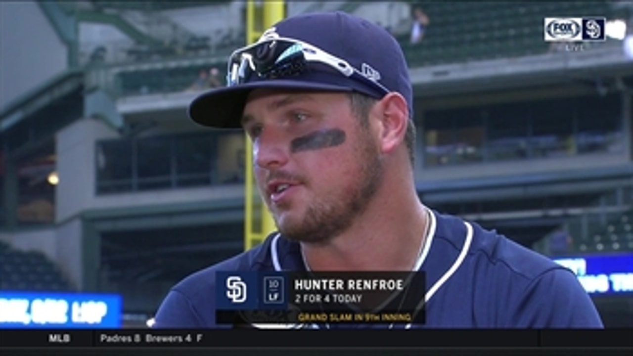 Hunter Renfroe on his game-winning grand slam