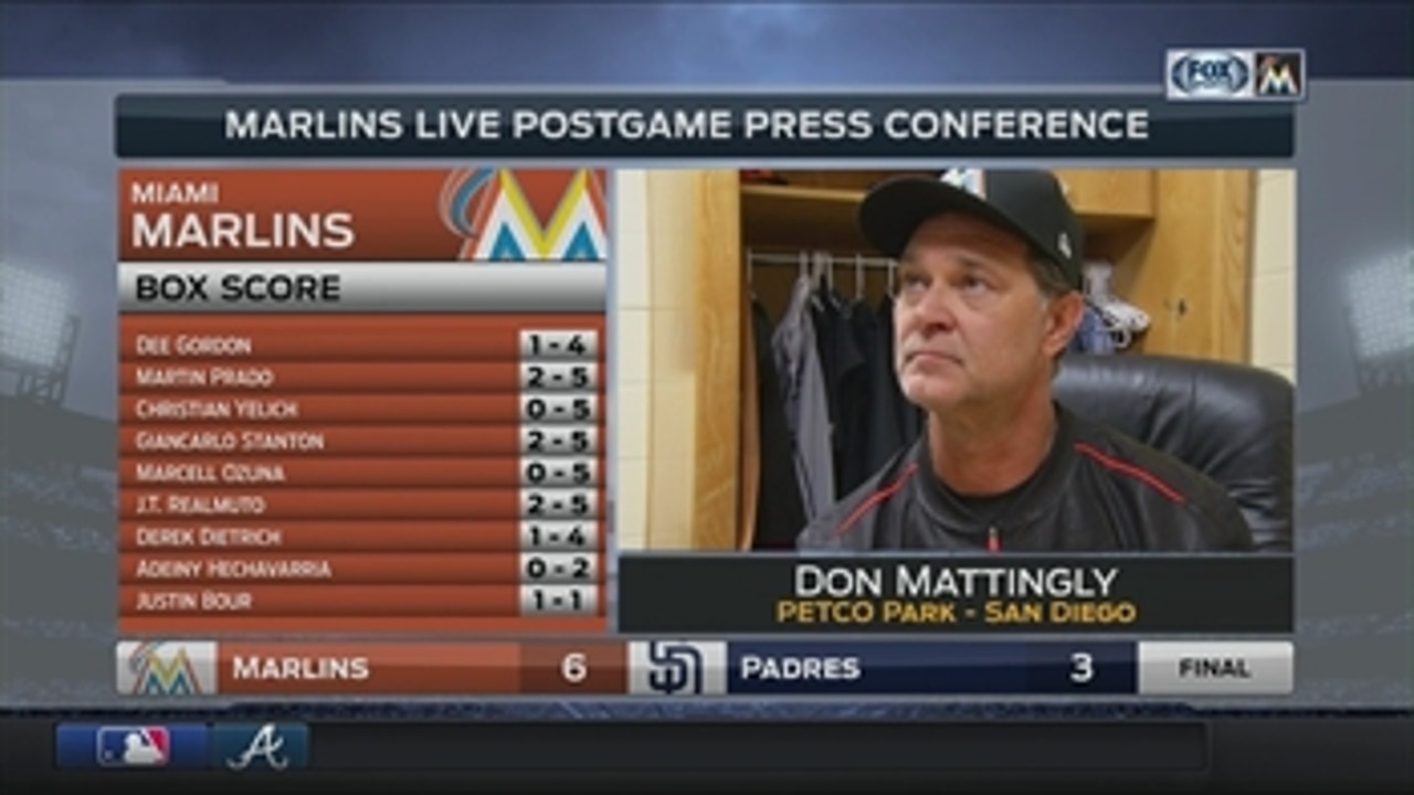 Don Mattingly on wild finish: Things changed pretty quickly there
