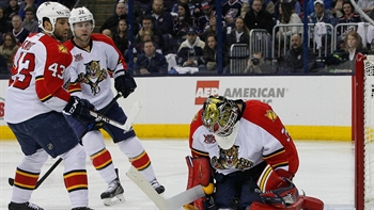 Panthers can't keep pace with Blue Jackets