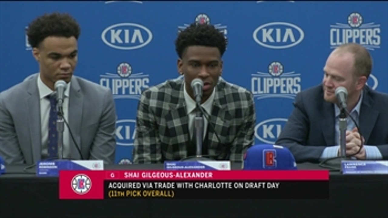 Hear from the LA Clippers' rookies
