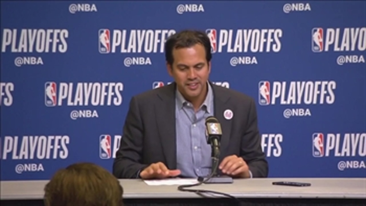Erik Spoelstra feels the Heat are close, struggling to finish in the 4th