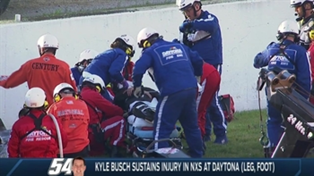 Kyle Busch breaks leg, prompts safety fixes at Daytona