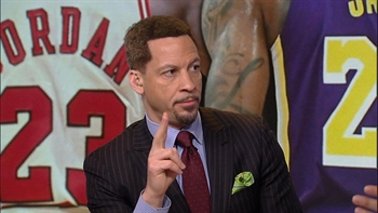 Chris Broussard doesn't think LeBron will pass MJ as the GOAT: 'Jordan was a flat out a better player'