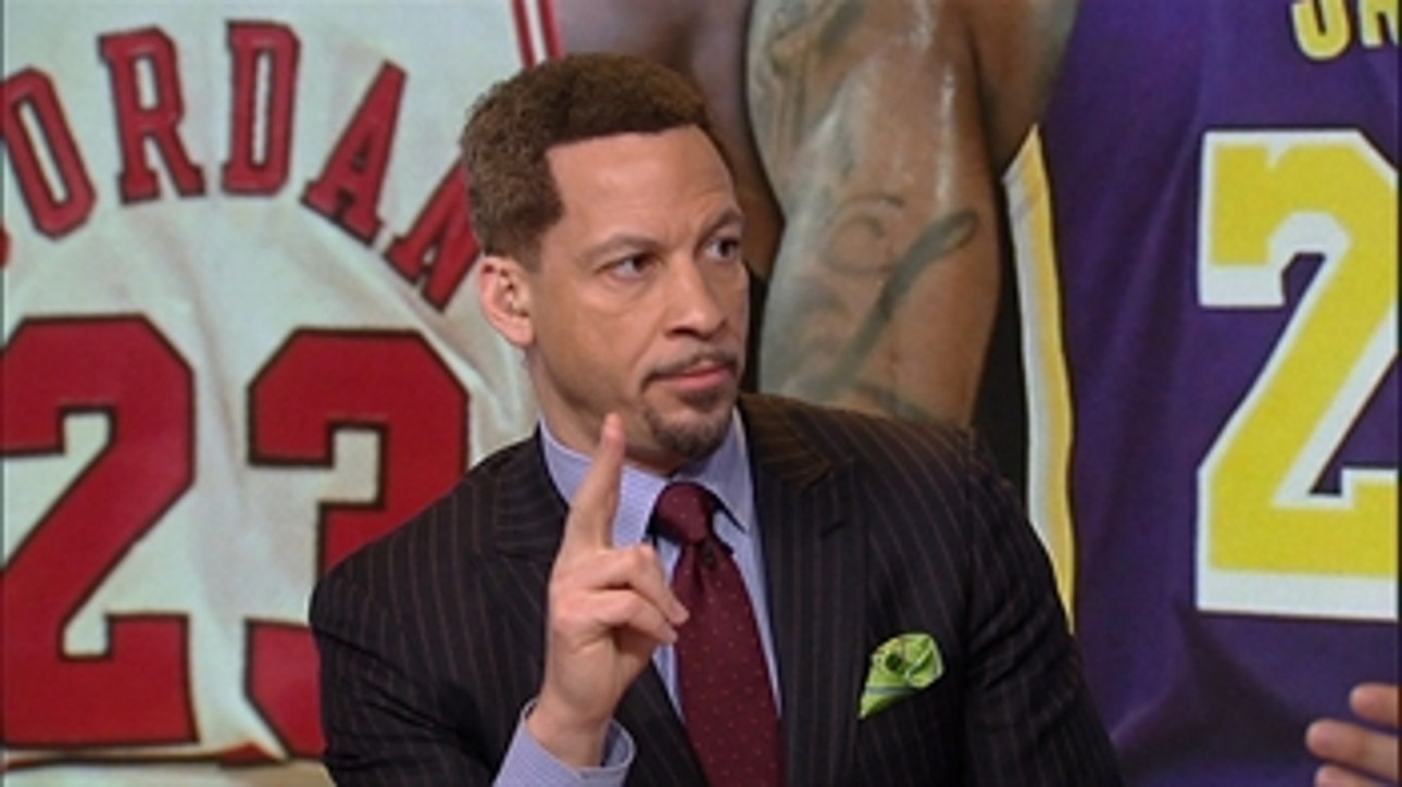 Chris Broussard doesn't think LeBron will pass MJ as the GOAT: 'Jordan was a flat out a better player'