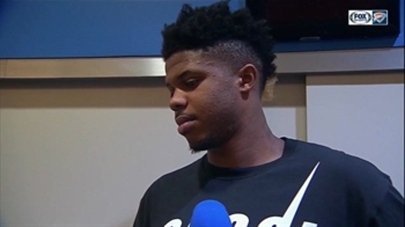Justin Patton talks Thunder loss to the Raptors