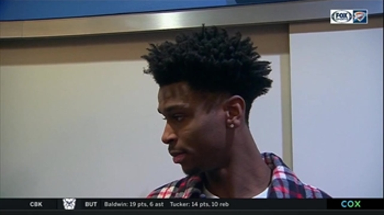 Shai Gilgeous-Alexander on the OKC loss against Toronto