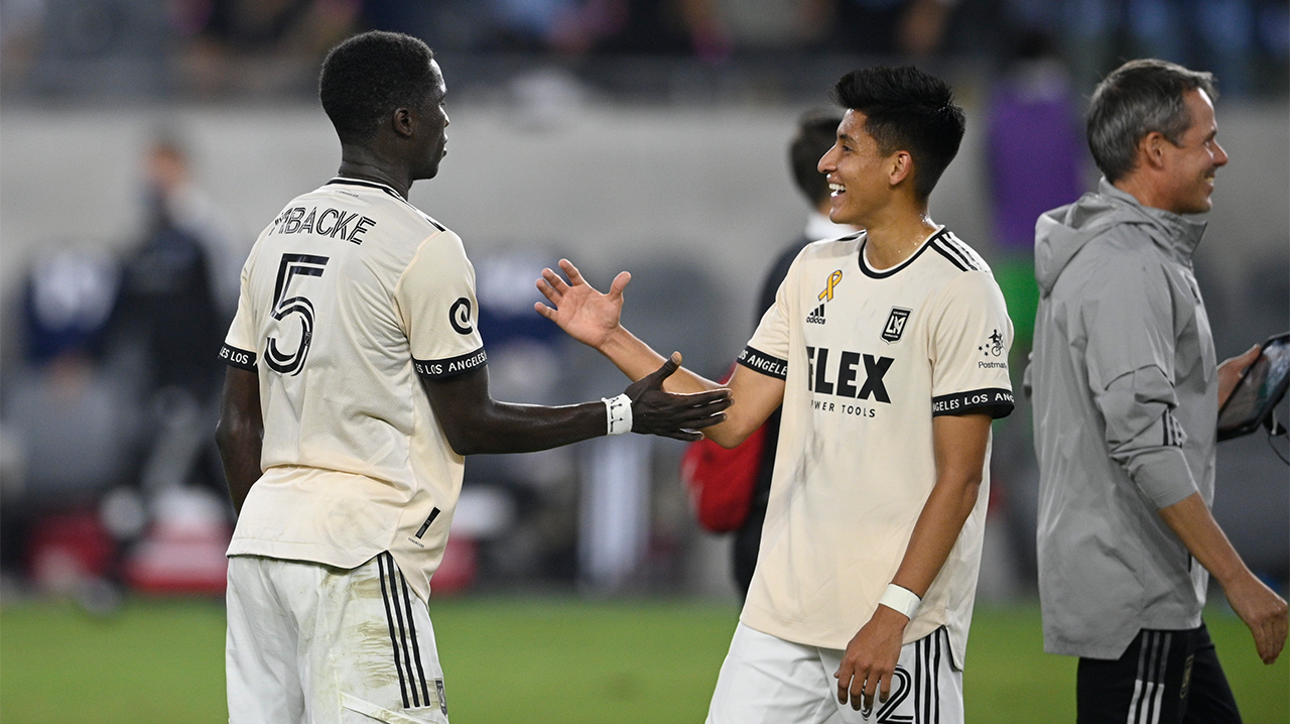 Mamadou Fall nets two goals in LAFC's 4-0 shutout of Sporting KC