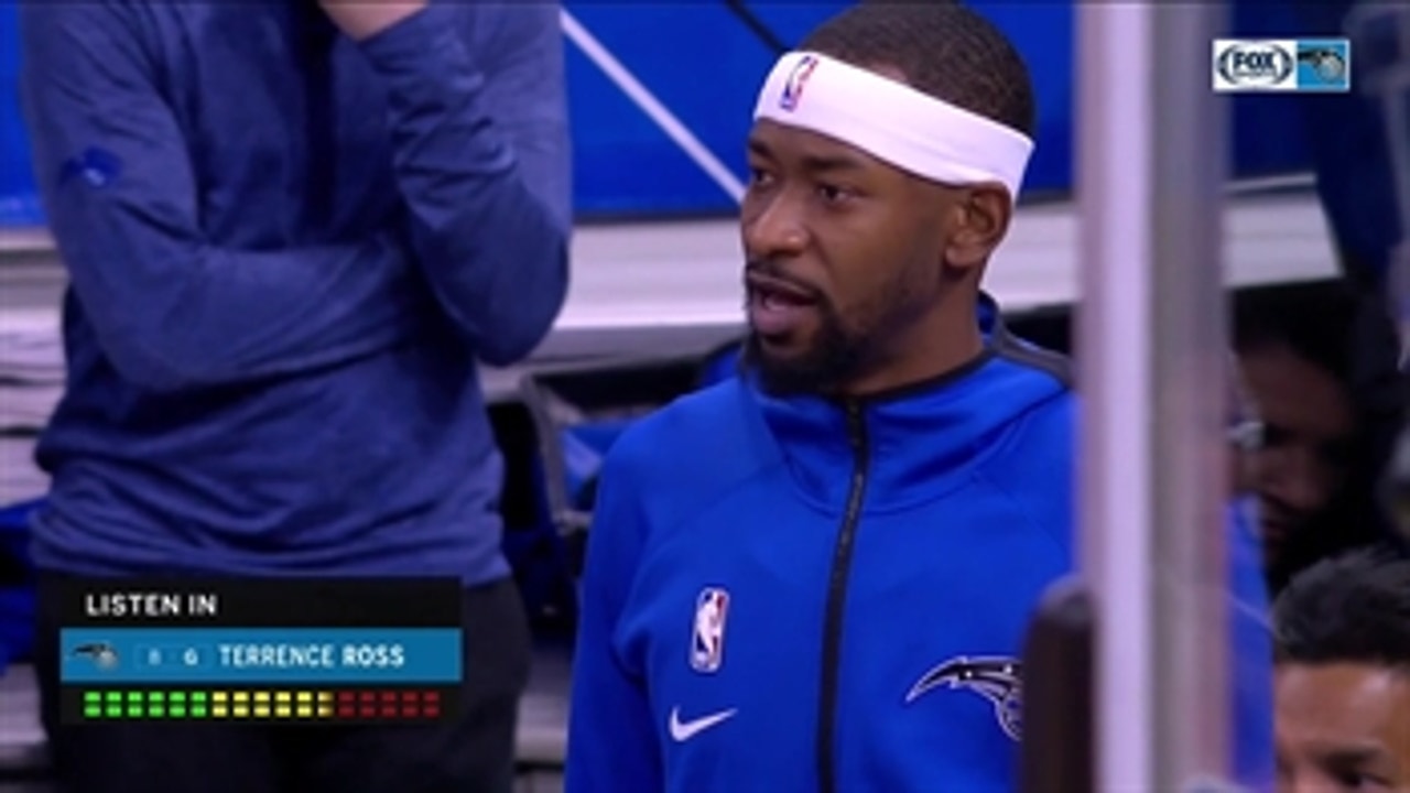 LISTEN IN: Terrence Ross is MIC'D UP for Magic's matchup vs. Celtics