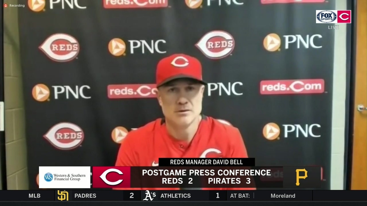 David Bell reflects on Reds late game loss