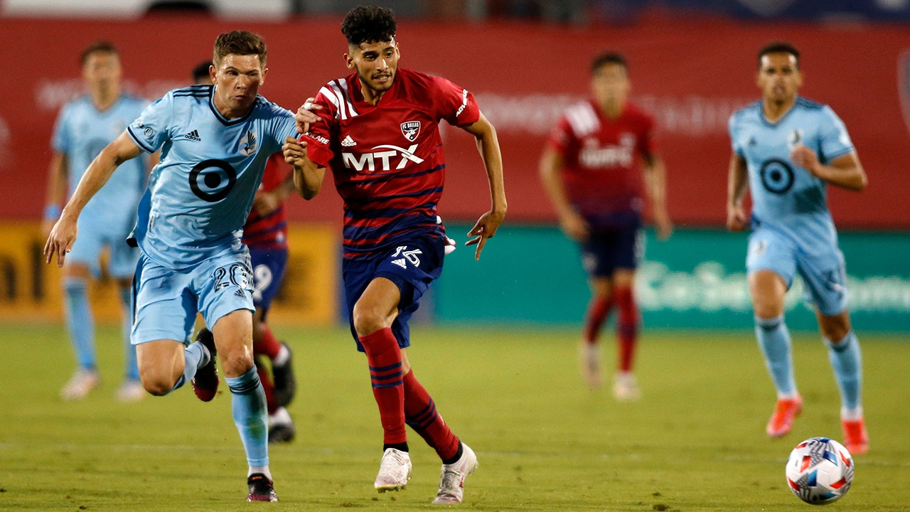 Ricardo Pepi scores in the 68th minute as FC Dallas play to 1-1 draw against Minnesota United