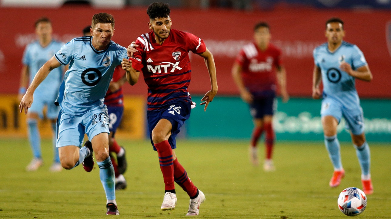 Ricardo Pepi scores in the 68th minute as FC Dallas play to 1-1 draw against Minnesota United