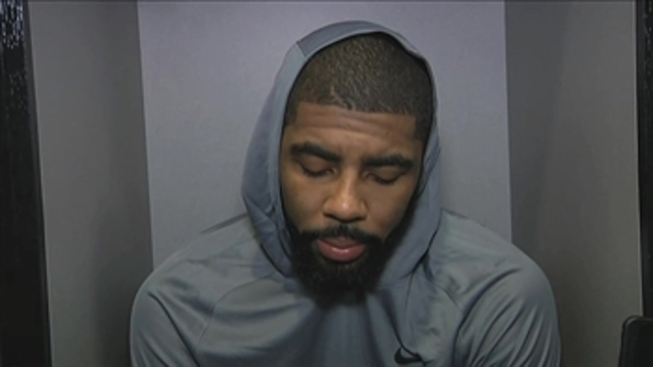 Kyrie hoping to not sit out any other games