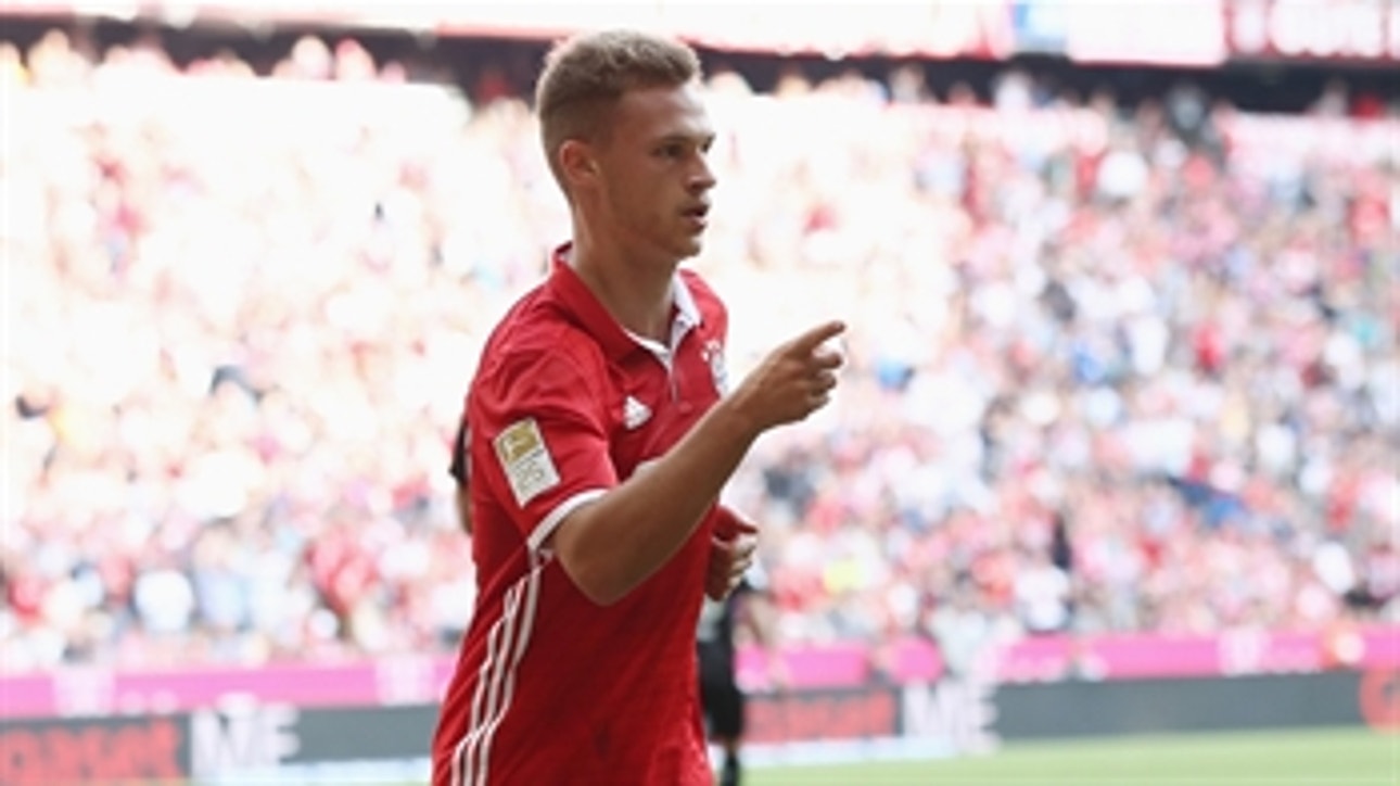 Kimmich gives Bayern Munich 1-0 lead against 1. FC Koln ' 2016-17 Bundesliga Highlights