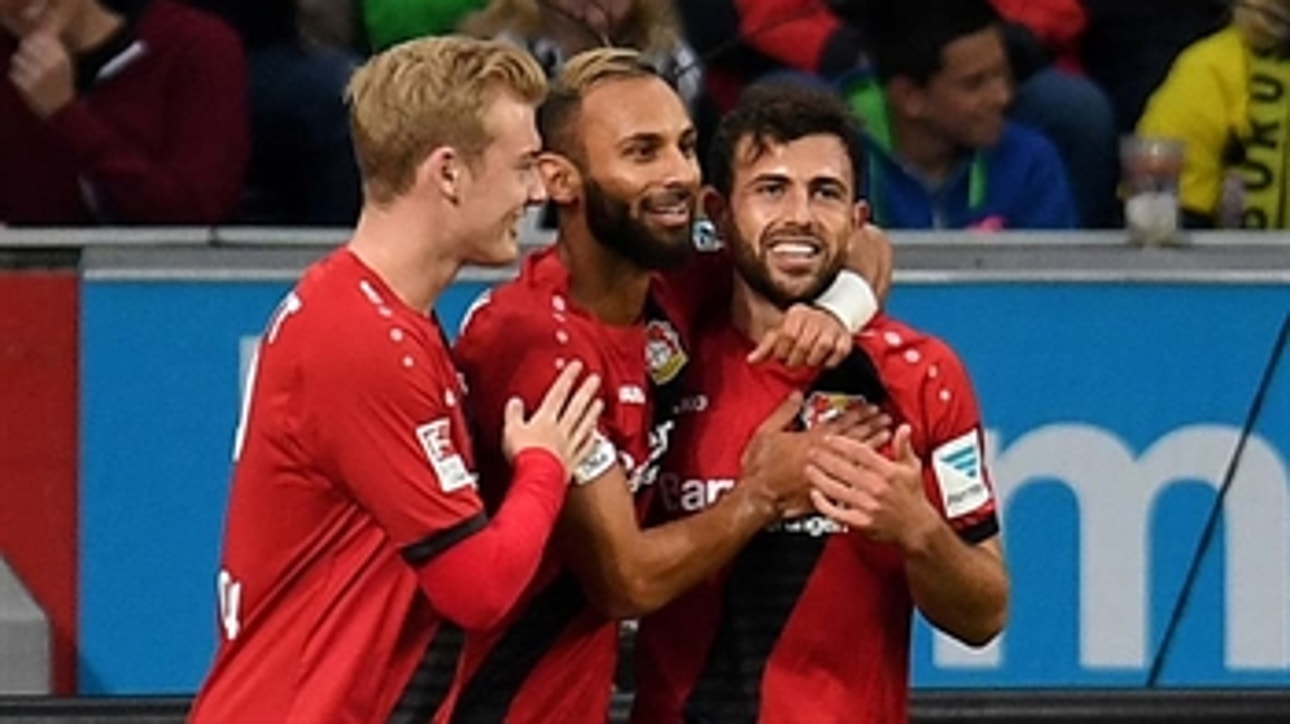 Admir Mehmedi puts Leverkusen in front vs. BVB ' 2016-17 Bundesliga Highlights