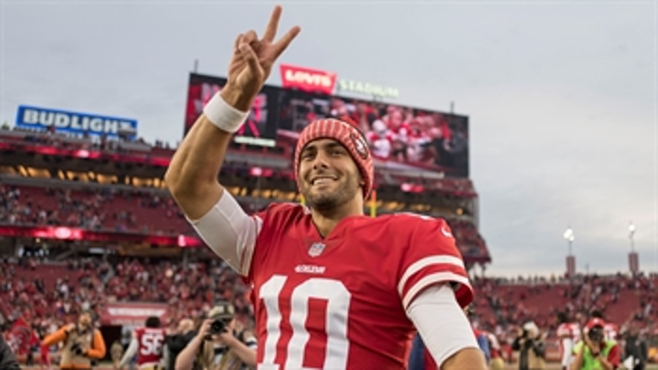 Nick Wright reacts to Jimmy G's future with 49ers