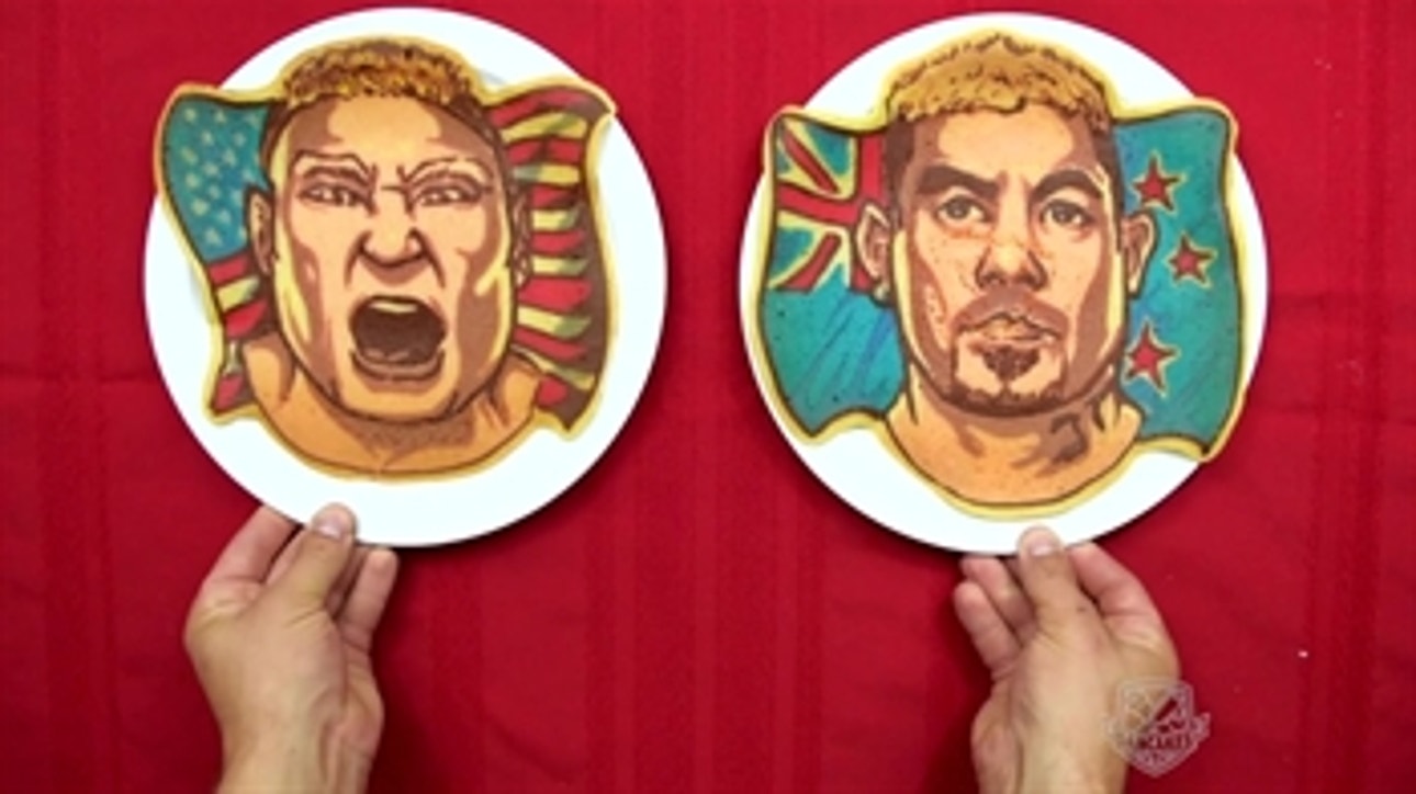 Brock Lesnar and Mark Hunt Pancakes