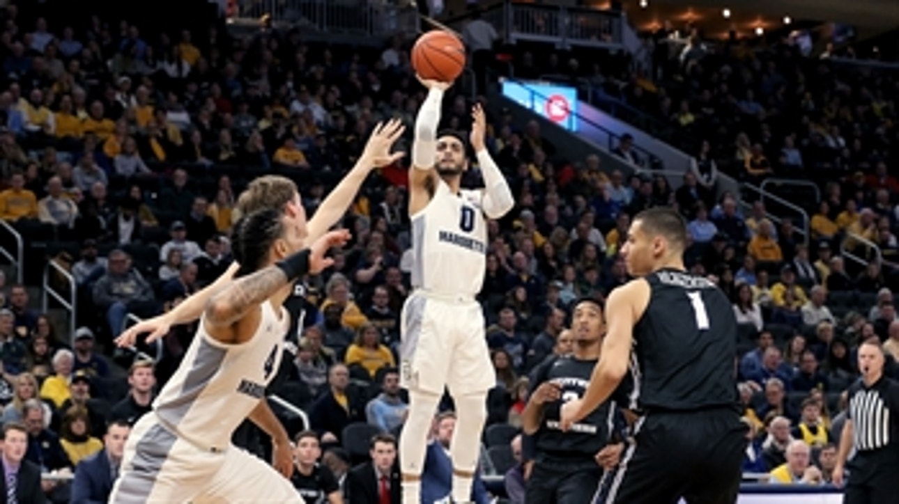 Markus Howard sets Marquette's all-time record for career 3-pointers in win over Central Arkansas